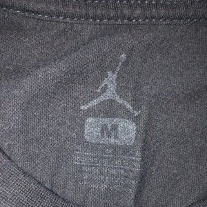 Black Jordan shirt